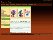 Tablet Screenshot of buchete-dulci.cart.ro
